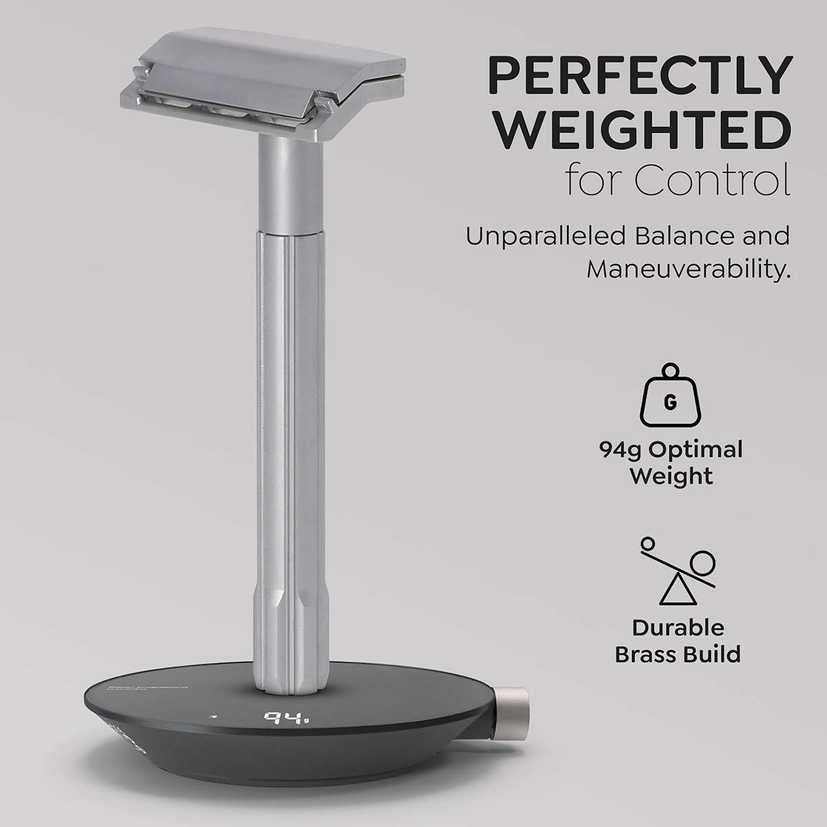 Parker Safety Razor, The SOLOEDGE – Single Edge Razor with Magnetic Head & 100 Platinum SE Blades – Precision Shaving, Reusable & Plastic-Free Razor for Men & Women - Image 6