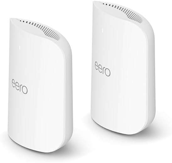 Amazon eero Pro 7 with 1 month free eero Business (auto-renews annually) - Supports internet plans up to 5 Gbps, Coverage up to 4,000 sq. ft., Connect 400+ devices, 2-pack - Image 2