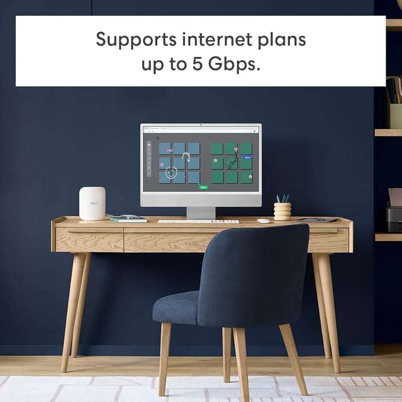 Amazon eero Pro 7 with 1 month free eero Business (auto-renews annually) - Supports internet plans up to 5 Gbps, Coverage up to 4,000 sq. ft., Connect 400+ devices, 2-pack - Image 5