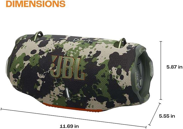 JBL Xtreme 4 - Portable Bluetooth Speaker, Powerful Sound and Deep Bass, IP67 Waterproof, 24 Hours of Playtime, Powerbank, Auracast for Multi-Speaker Pairing (Black) - Image 2