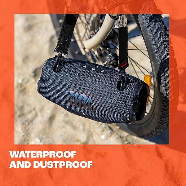JBL Xtreme 4 - Portable Bluetooth Speaker, Powerful Sound and Deep Bass, IP67 Waterproof, 24 Hours of Playtime, Powerbank, Auracast for Multi-Speaker Pairing (Black) - Image 5