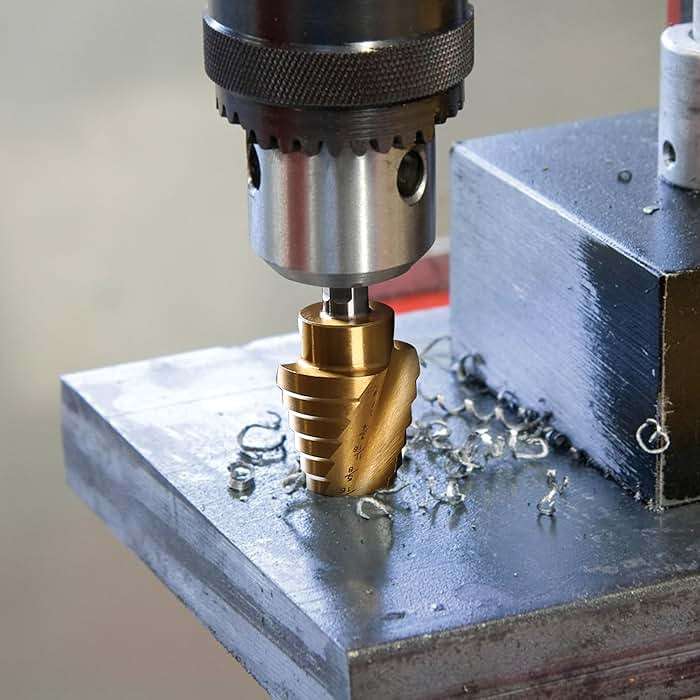 IRONANT 3PCS Step Drill Bit Set, Spiral Grooved HSS Titanium Step Drill Bits for Metal, 31 Sizes Stepper Up Bits - Image 4