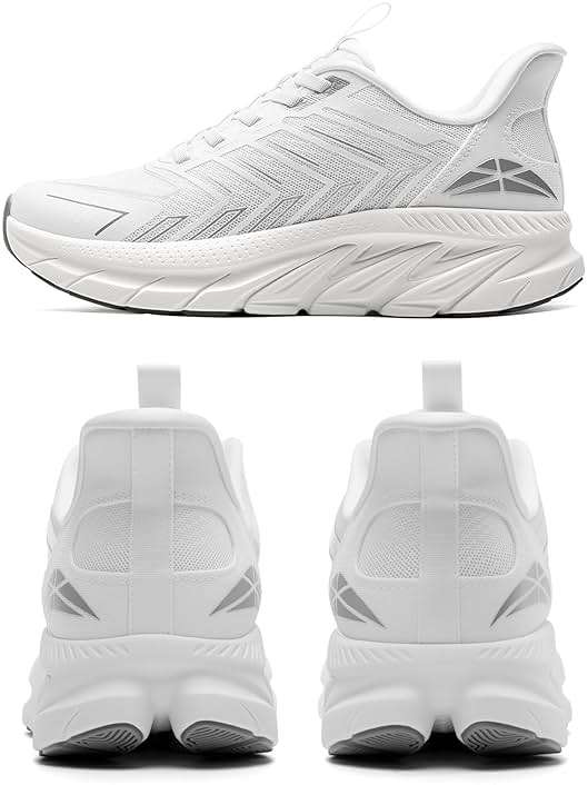 ALLSWIFIT Women's Slip On Walking Shoes Running Comfortable Tennis Breathable Non Slip Athletic Gym Workout Cross Training Fashion Sneakers - Image 7