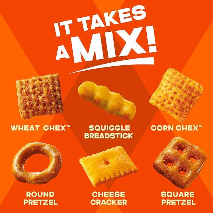 Chex Mix Cheddar Snack Mix, Savory Snack Bag, Family Size, 13.5 oz - Image 5