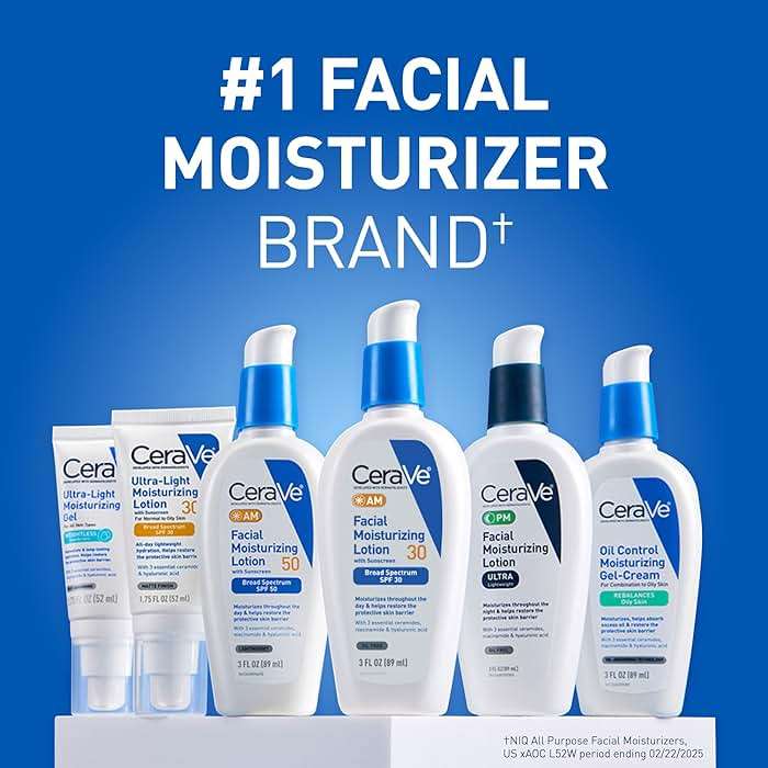 CeraVe Oil Control Moisturizing Gel-Cream, Face Moisturizer for Oily Skin, Niacinamide, Hyaluronic Acid & Oil Absorbing Technology To Rebalance Oily Skin, Non-Comedogenic, Fragrance Free & Oil-Free - Image 8