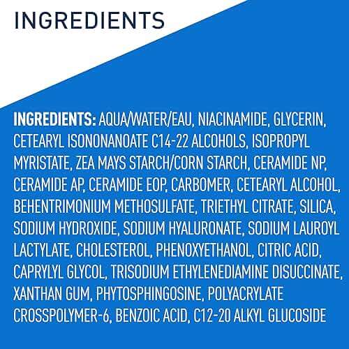 CeraVe Oil Control Moisturizing Gel-Cream, Face Moisturizer for Oily Skin, Niacinamide, Hyaluronic Acid & Oil Absorbing Technology To Rebalance Oily Skin, Non-Comedogenic, Fragrance Free & Oil-Free - Image 10