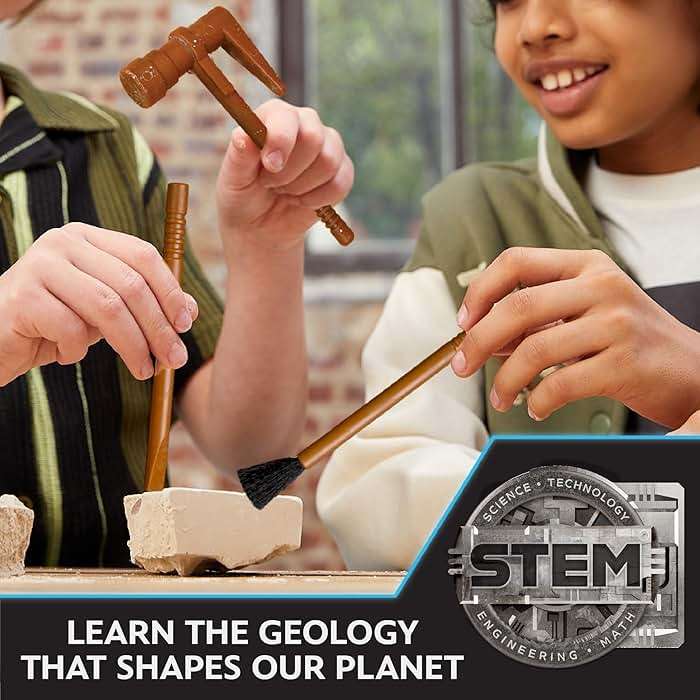 STAR WARS The Armorer Gemstone Dig, Reveal 8 Real Gemstones Inside The Armorer's Helmet, Including Amethyst, Quartz, Red Agate, Toys, Science Kits for Kids Age 8-12, Excavation Toys - Image 6