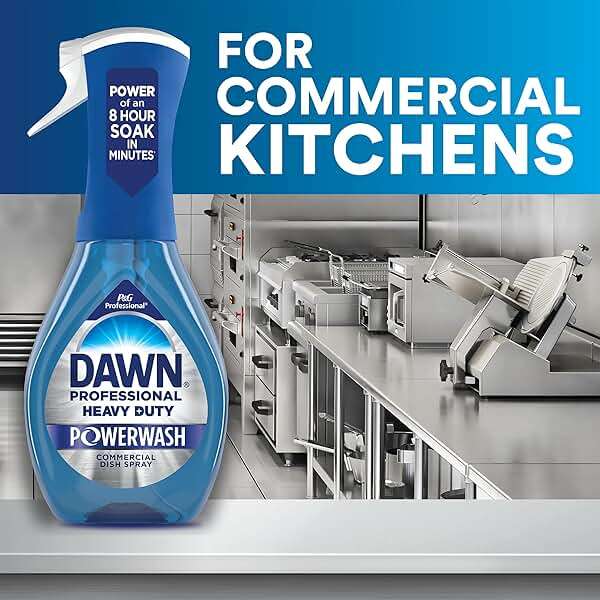 Dawn PRO Heavy Duty Powerwash, Bulk Foaming Dish Spray for Cleaning Burnt-On Grease in Commercial Kitchens, 16 fl oz (Case of 6) - Image 5