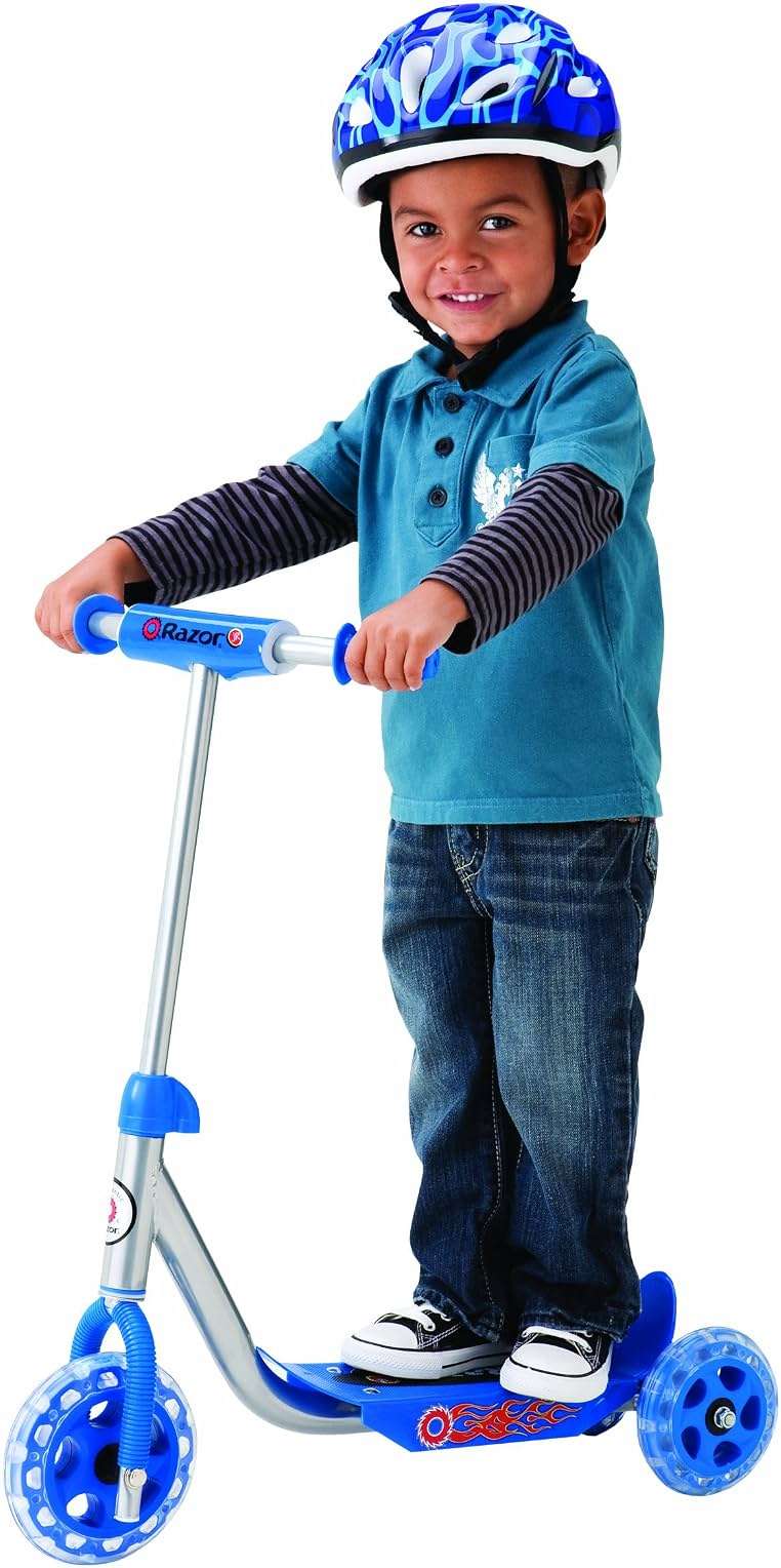 Razor A2 Kick Scooter for Kids – Wheelie Bar, Foldable, Lightweight, Front Vibration Reducing System, Adjustable Height Handlebars - Image 6