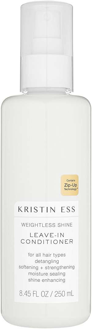 Kristin Ess Hair Weightless Shine Leave In Conditioner Spray for Curly, Straight & Dry Damaged Hair & Style Assist Blow Dry Mist Heat Protectant Spray - Image 2