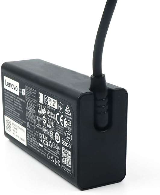Lenovo Laptop Charger 65W Watt USB Type C(USB-C) AC Power Adapter - ThinkPad X1 Carbon Gen 11,E16, ADLX65YDC3E - Image 7