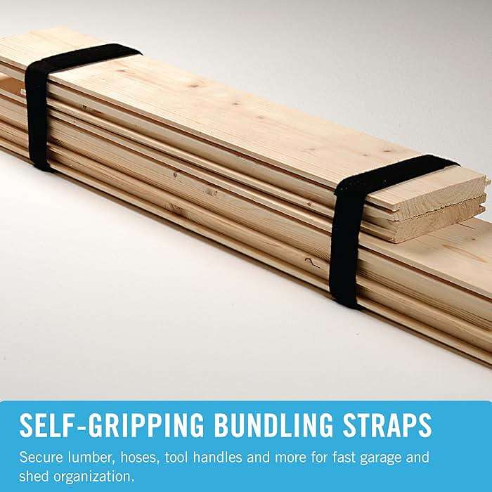VELCRO Brand Cut to Length Straps Heavy Duty | 45 Ft x 3/4 in | ONE-WRAP Self-Gripping Double Sided Roll & VEL-30765-AMS Extra Narrow Straps 1/2 in x 30ft Roll | Cut to Length Reusable Self-Grip - Image 3