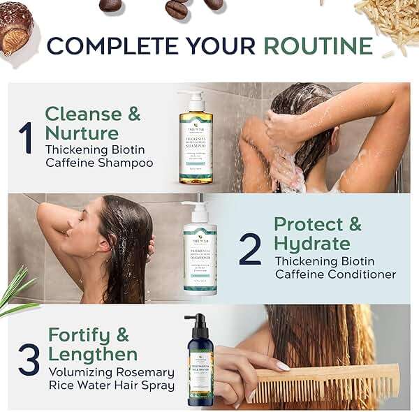 Tree To Tub Rosemary Water Spray for Hair Growth - Fermented Rice Water for Hair Growth Nature's Rosemary Hair Spray & Nourishing Scalp Care - Image 6