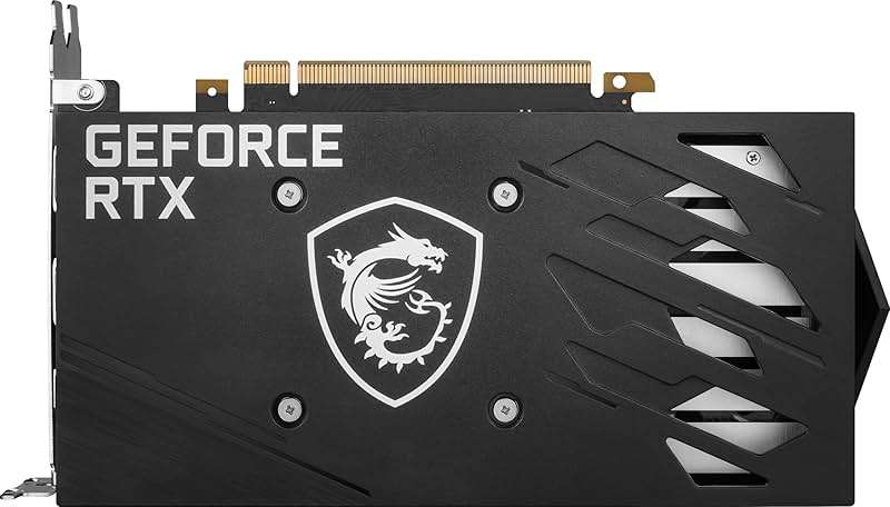 msi Gaming GeForce RTX 3050, Desktop, 6G Graphics Card (Nvidia, 96-Bit, Boost Clock: 1507 MHz, 6GB GDDR6 14 Gbps, HDMI/DP, Ampere Architecture) - Image 3