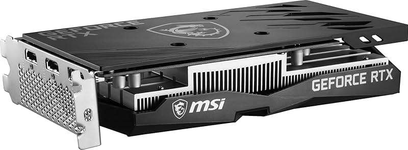 msi Gaming GeForce RTX 3050, Desktop, 6G Graphics Card (Nvidia, 96-Bit, Boost Clock: 1507 MHz, 6GB GDDR6 14 Gbps, HDMI/DP, Ampere Architecture) - Image 5