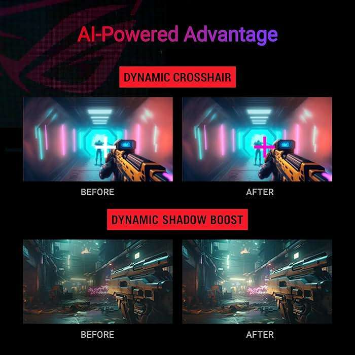 ASUS ROG Strix 27” 4K HDR400 USB-C Gaming Monitor(XG27UCS)–UHD (3840 x 2160), 160Hz, 1ms, Fast IPS,130% sRGB,Extreme Low Motion Blur Sync, G-Sync Compatible, DisplayWidget, Tripod socket, 3yr warranty - Image 7
