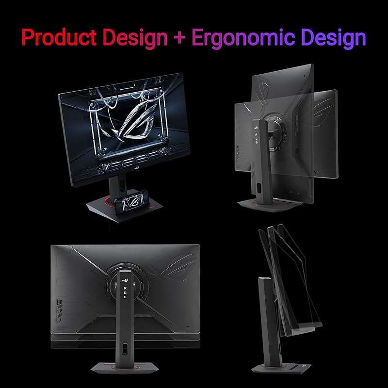 ASUS ROG Strix 27” 4K HDR400 USB-C Gaming Monitor(XG27UCS)–UHD (3840 x 2160), 160Hz, 1ms, Fast IPS,130% sRGB,Extreme Low Motion Blur Sync, G-Sync Compatible, DisplayWidget, Tripod socket, 3yr warranty - Image 8
