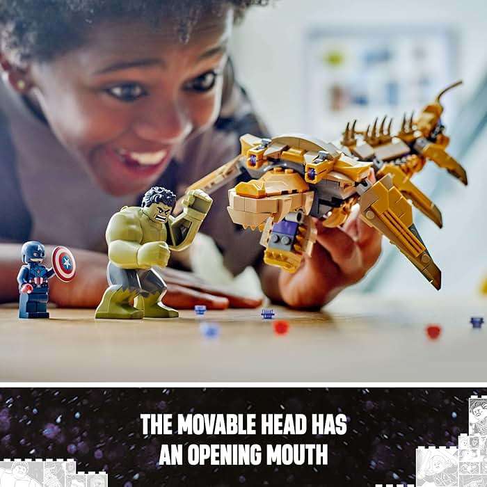 LEGO Marvel The Avengers vs. The Leviathan Superhero Toy, Building Set for Kids with Hulk Action Figure Plus 4 Marvel Minifigures, Avengers Birthday Gift for Boys and Girls Ages 7 and Up, 76290 - Image 5