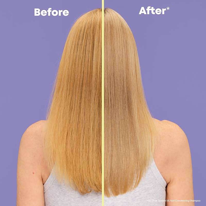 Matrix So Silver Purple Conditioner - Removes Brassy Yellow Undertones, Color Depositing & Toning For Vibrant Blonde Hair, Pigmented Conditioner For Blondes and Greys, Vegan - Image 2