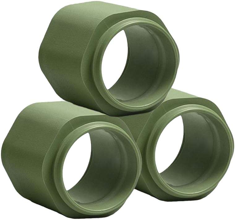 Cadence Extender - Adds Additional 1.43 fl oz - 3pk, Eucalyptus - Add On to Any Flex Magnetic Containers with Lids - TSA Approved, Leak Proof - Extension to Travel Bottles - Carry On Travel Essentials - Image 1