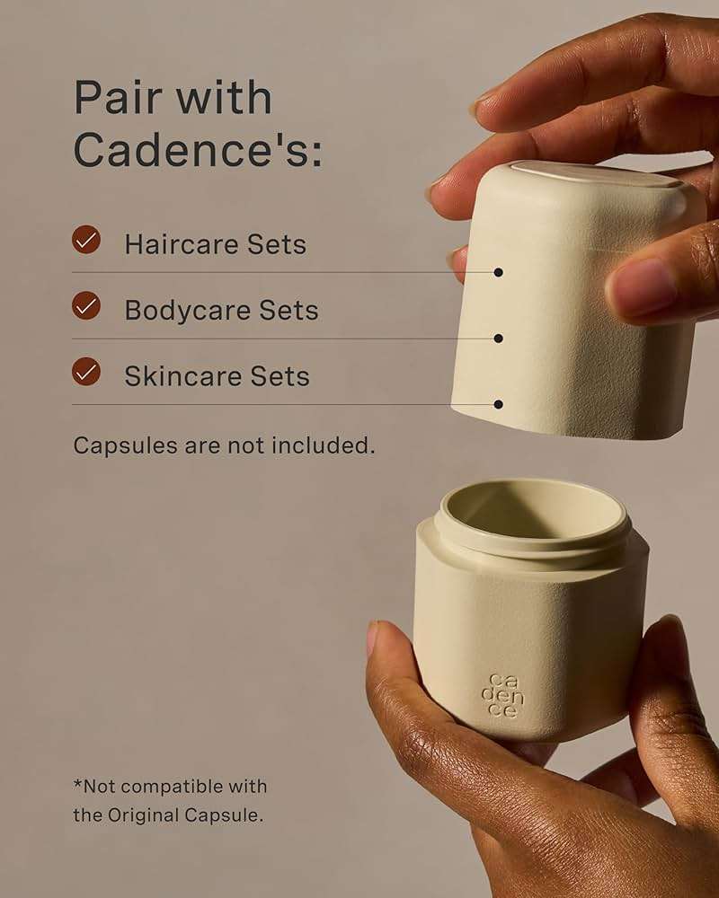 Cadence Extender - Adds Additional 1.43 fl oz - 3pk, Eucalyptus - Add On to Any Flex Magnetic Containers with Lids - TSA Approved, Leak Proof - Extension to Travel Bottles - Carry On Travel Essentials - Image 4