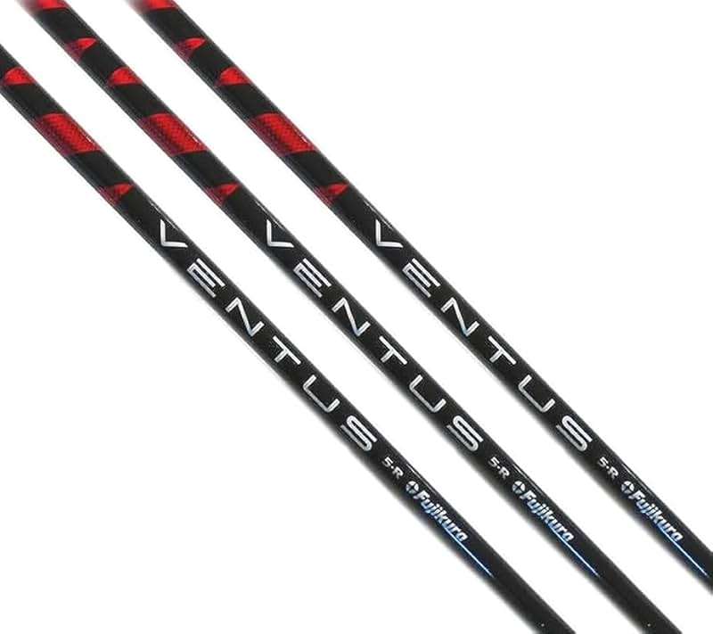 Fujikura Ventus Black and Red Driver Shaft, Regular Flex (5R), Choose Adapter - Image 1