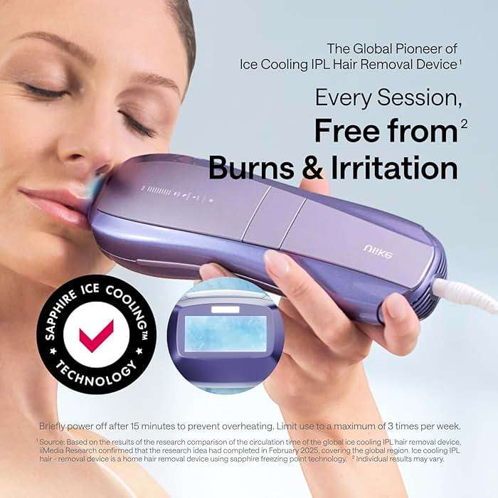 Ulike Laser Hair Removal Device Air 10 Ipl Gift for Women and Men, Ice cool and Permanent hair Reduction for Nearly Painless, Dual Lights, Skin Sensor & USHR Mode Hair Removal in 10mins from Home - Image 2