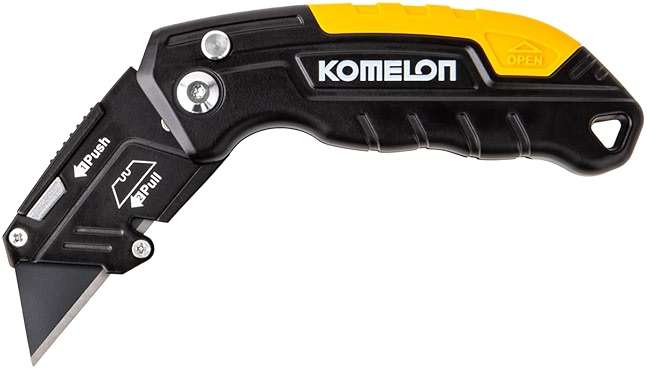 Komelon Folding Utility Knife, Includes 4 Blades - Image 4