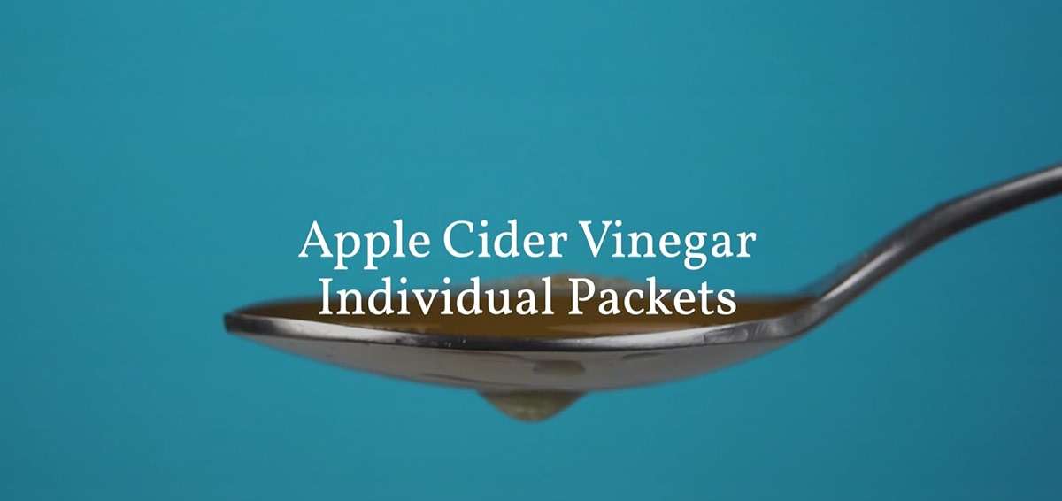 Apple Cider Vinegar Packets – ACV Individual Packets, Single Serve Apple Cider Vinegar Individual Packets 25 Pack Morning Drink Packets of ACV with the Mother (0.5 Ounce or 1 TBSP Per Packet) - Image 3