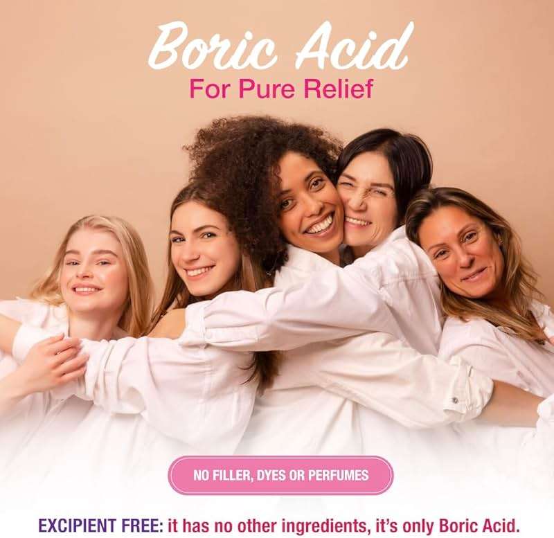 Puregen Labs Boric Acid 600 mg Vaginal Suppositories - 100% Pure | All Natural Without Dyes or Fillers | Supports Vaginal pH Balance and Odor Control (30 Count) - Image 9