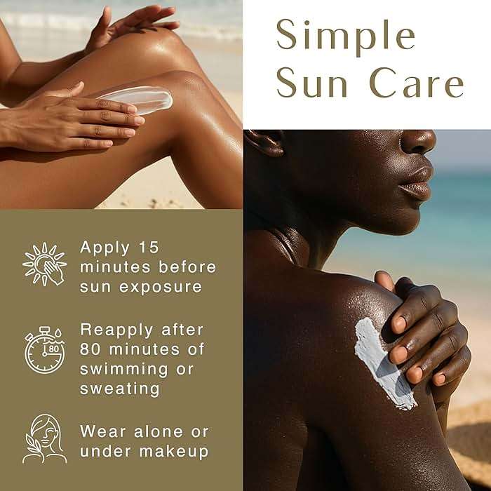 Black Girl Sunscreen SPF 30 for the Face & Body - Moisturizing Sun Protection, SPF 30, Sun Lotion for Women, Ultra Sheer, Travel Size, No White Cast for Melanin Rich Skin - 2 fl oz - Image 5
