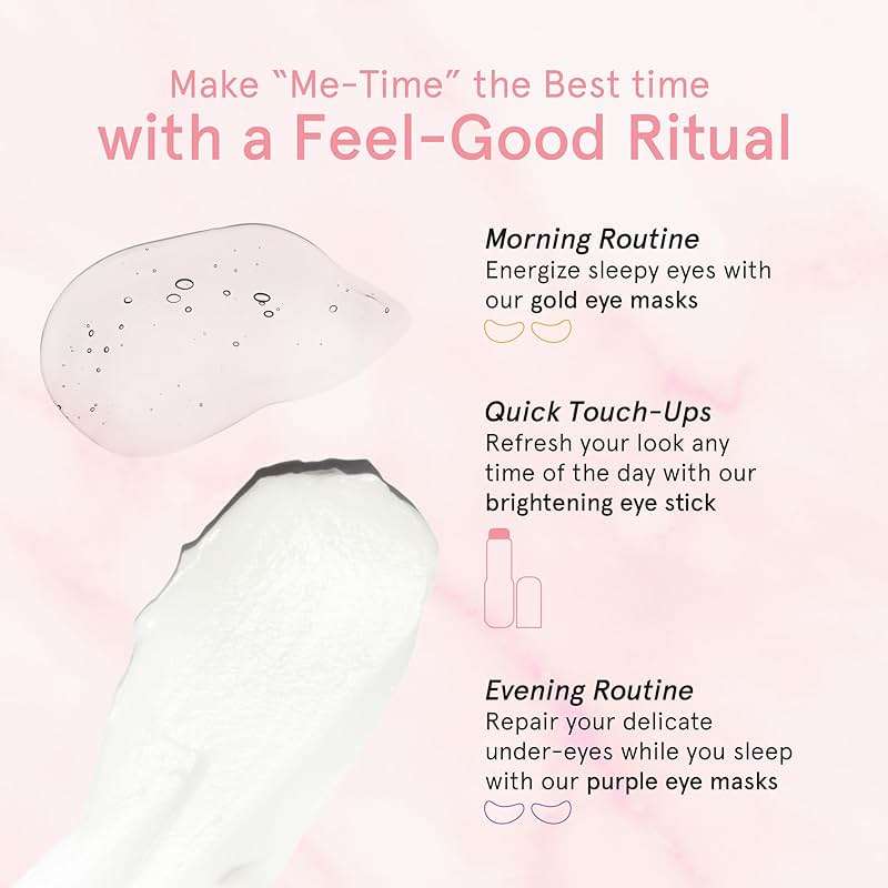 grace & stella Under Eye Brightener Balm Stick - Travel Essentials - Caffeine Eye Cream for Dark Circles, Puffiness, Wrinkles - Vegan Moisturizer Stick with Niacinamide, Hyaluronic Acid (0.13oz/3.5g) - Image 8