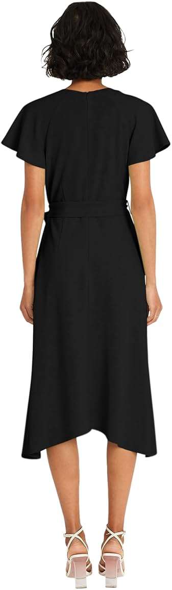 Maggy London Women's Flutter Sleeve and Waist Tie Cocktail Dress for Women | Multi Occasion Dress | Wedding Guest Dresses for Women - Image 3