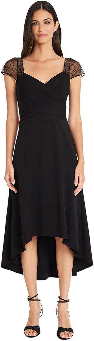 Maggy London Women's Elegant High-Low Cocktail Dress for Women with Sweetheart Neckline | Wedding Guest Dresses for Women. - Image 1