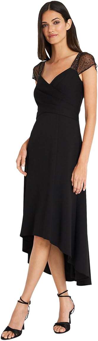 Maggy London Women's Elegant High-Low Cocktail Dress for Women with Sweetheart Neckline | Wedding Guest Dresses for Women. - Image 2
