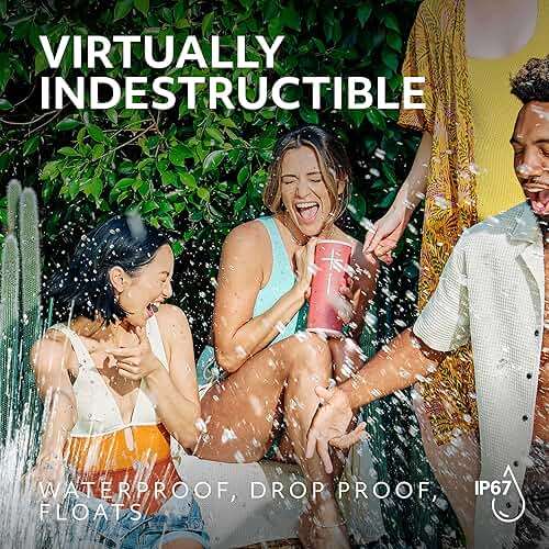 Ultimate Ears MEGABOOM 4 Portable Waterproof Bluetooth Speaker with Immersive 360-Degree Sound and Balanced Bass, Floating Speaker with 20-Hour Battery and 147ft (45m) Range - Blue - Image 4