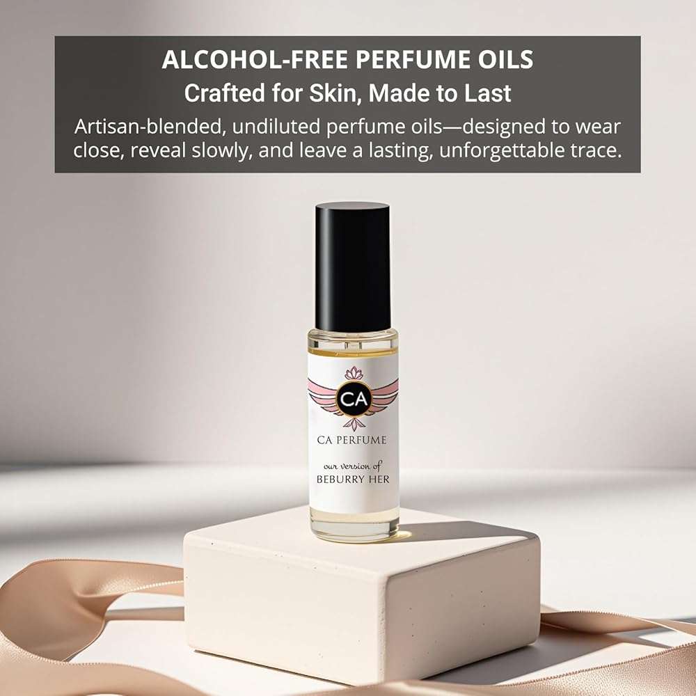 CA Perfume Impression of By Ailish for Women Fragrance Oil Amber Vanilla Scent Long Lasting Perfumes for Women Travel Size TSA Ready Mini Parfum Body Oil Roll-on 0.33 Fl Oz 10ml - Image 6