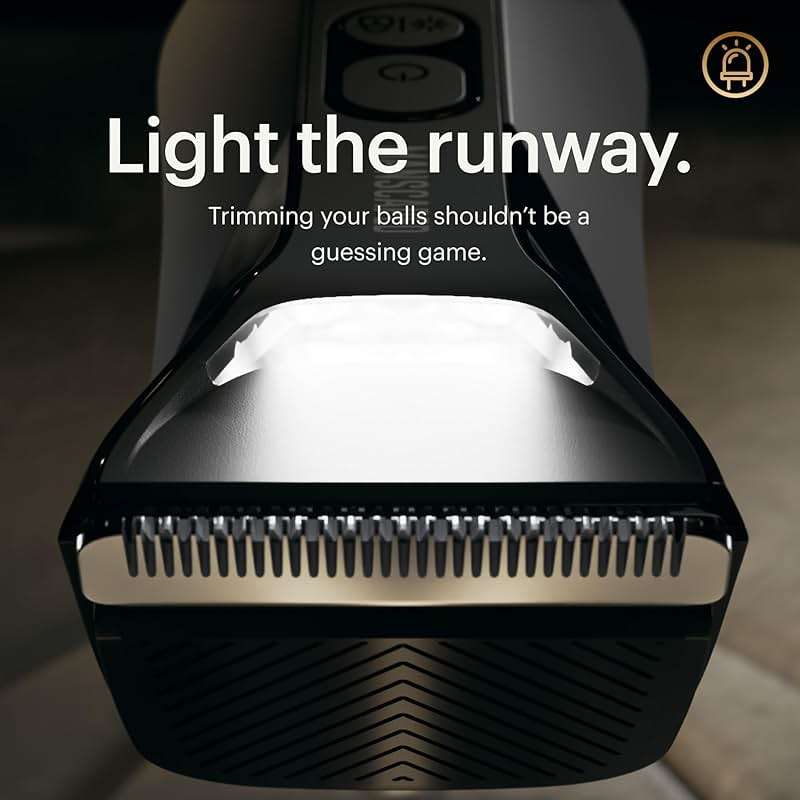 MANSCAPED® The Lawn Mower® 4.0 PRO - Groin & Body Hair Trimmer, Updated SkinSafe® Trimmer Blade, Waterproof Wet/Dry Groomer, USB-C & Wireless Charging Compatible, Men’s Ball Shaver with Travel Lock - Image 5