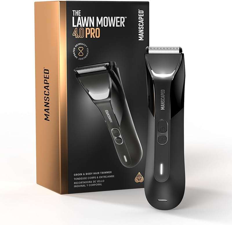 MANSCAPED® The Lawn Mower® 4.0 PRO - Groin & Body Hair Trimmer, Updated SkinSafe® Trimmer Blade, Waterproof Wet/Dry Groomer, USB-C & Wireless Charging Compatible, Men’s Ball Shaver with Travel Lock - Image 9