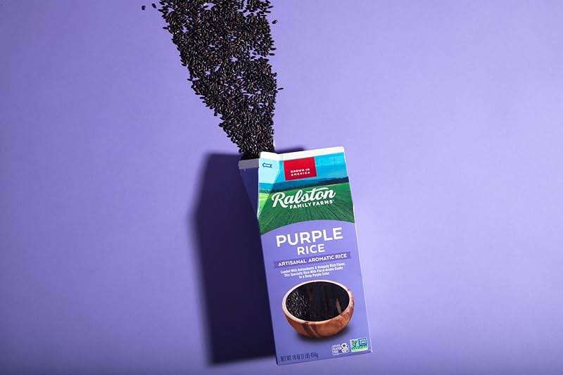 Ralston Family Farms Purple Rice 25 lb Bucket, American Grown, Non-GMO, Naturally Gluten Free - Image 4