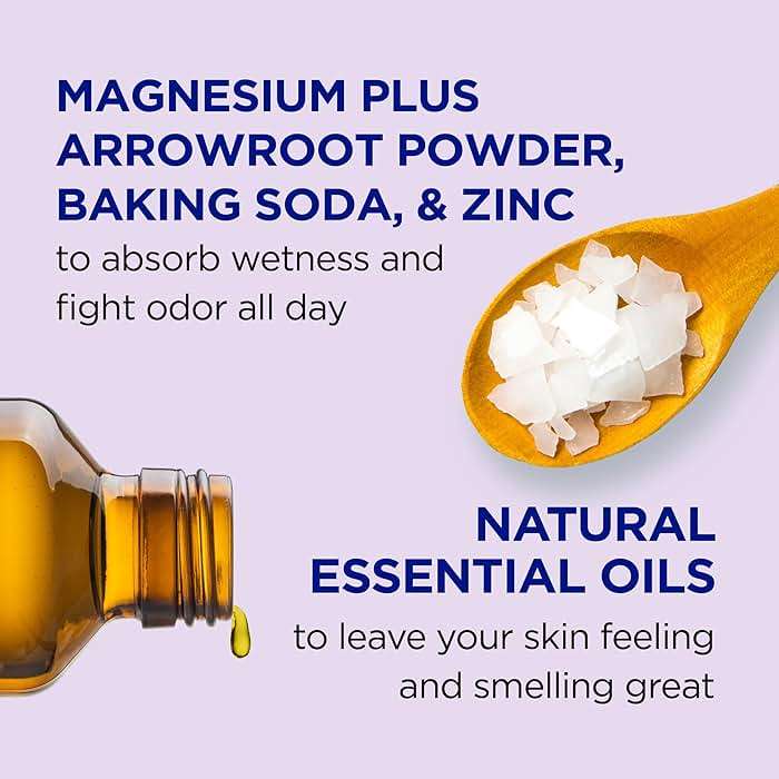 Dr Teal's Aluminum Free Deodorant, Lavender Vanilla with Essential Oils, 2.65 oz (Pack of 3) - Image 2