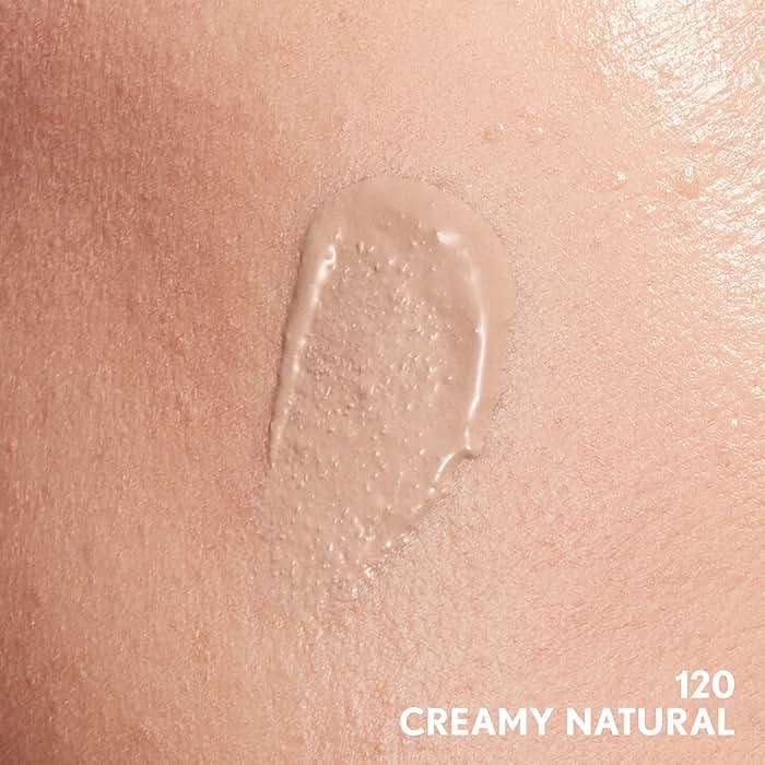 COVERGIRL Clean Invisible Foundation Makeup, Dewy & Glowy Finish, Buildable Coverage, Skin-Like Smooth Look, Vegan, Creamy Natural, 1oz - Image 3