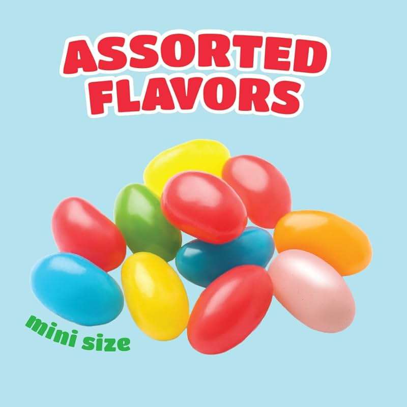 Jelly Beans - 5 Pound Bulk Pack - Chewy Candy - Assorted Fruit Flavors - Classic Fruity Treats for Buffets, Cake Decorating, and Gift Baskets - Old Fashioned Candy - Image 4