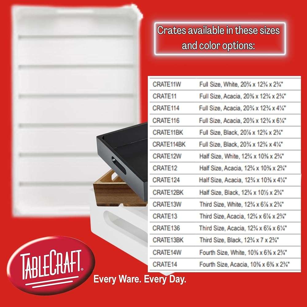 Tablecraft 11448 Gastronorm Metal Riser for Full-Size Crates, Folding Display Stand for Buffets and Retail, Powder-Coated Steel, 22" x 13.5" x 5", Black - Image 5