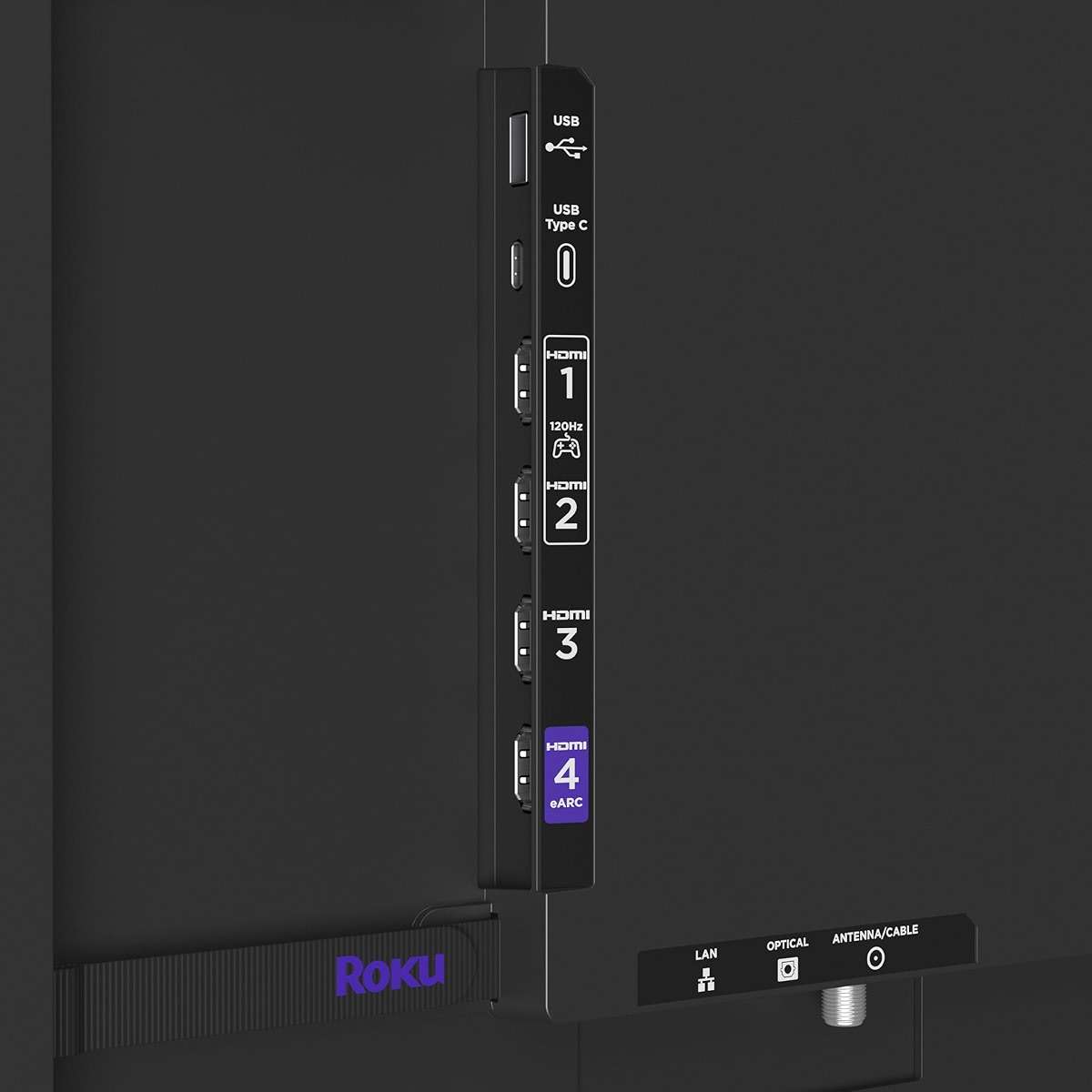 Roku Smart TV – 55-Inch Pro Series 4K QLED RokuTV with Backlit Roku Voice Remote Pro, Dolby Vision IQ, 120Hz Refresh Rate – Live Local News, Sports, Gaming - Image 10