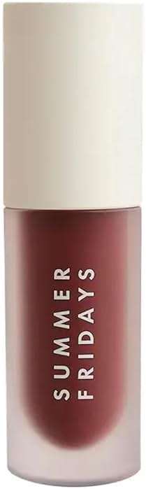 Summer Fridays Dream Lip Oil - Hydrating Tinted Lip Gloss Oil - Non-Sticky Formula with Skincare Benefits for Long-Lasting Softness + Shine - Effortless Beauty Gifts - Rosewood Nights (0.15 Oz) - Image 2