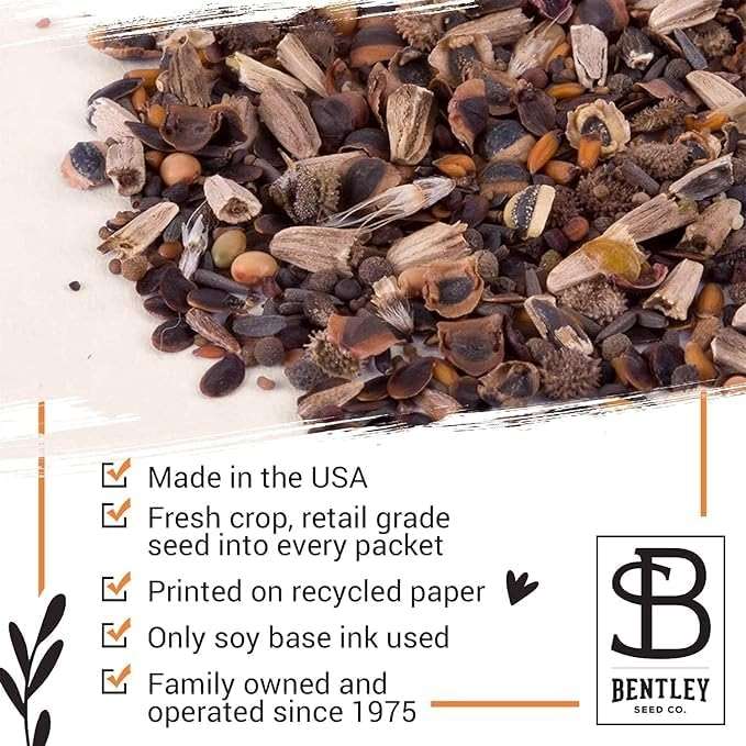 Bentley Earth Day 2025 Bee The Change - Pollinator Flower Mix Seed Packets (25 Packets) - Image 6
