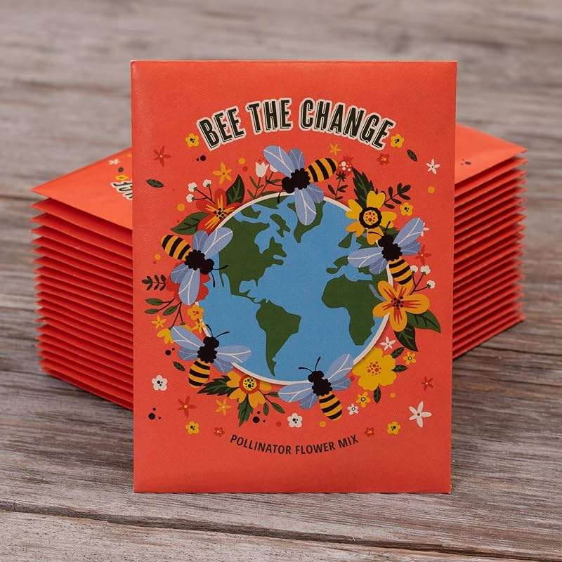 Bentley Earth Day 2025 Bee The Change - Pollinator Flower Mix Seed Packets (25 Packets) - Image 7
