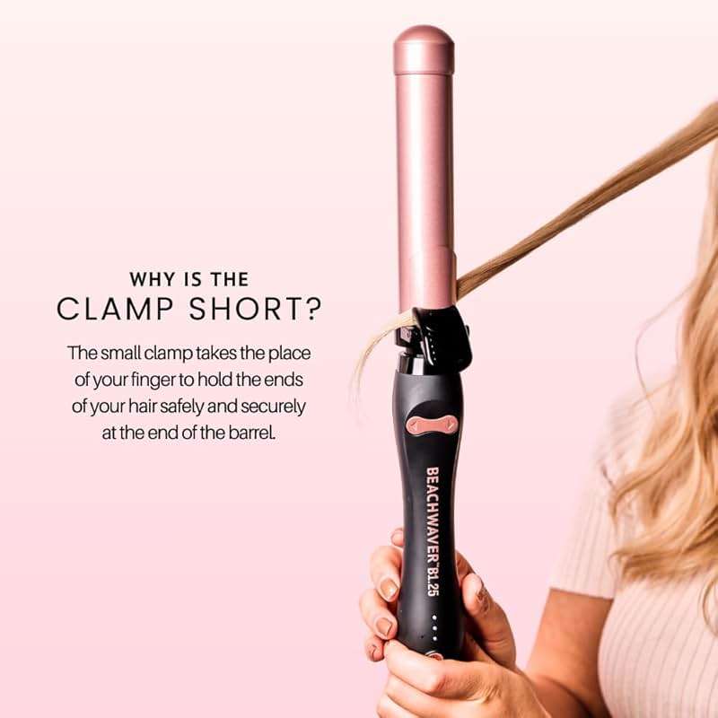 The Beachwaver Co. Rotating Curling Iron Ceramic Curling Iron - Largest Barrel Size for Long Hair! | Auto-Shut Off, Travel-Friendly, Dual Voltage - Image 10