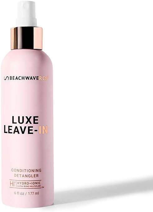 The Beachwaver Co. Luxe Leave-In Conditioning Detangler - Full Size (6 Fl Oz) | Leave-In Treatment to Hydrate, Smooth, & Strengthen w/HiX Vegan Bond Multipliers | Bali Beach Night Fragrance - Image 1